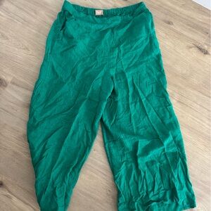 Free People Green Pants